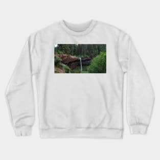 Silver Falls State Park Oregon Crewneck Sweatshirt